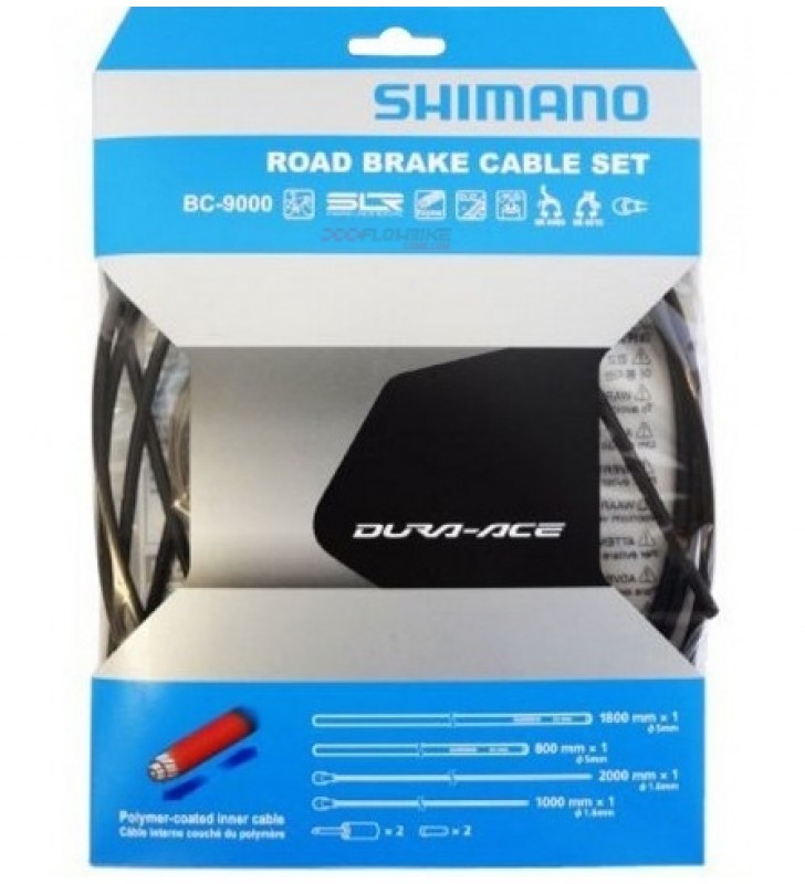 Kit Fundas y Cables de Freno Shimano Dura Ace BC 9000 Negro